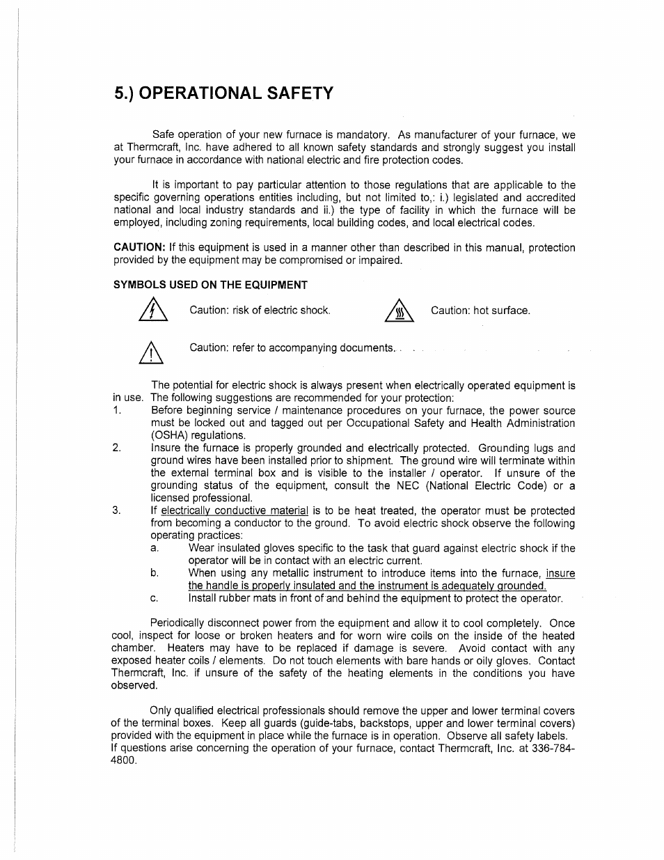 Thermcraft XST-3-0-36-3V User Manual | Page 8 / 278