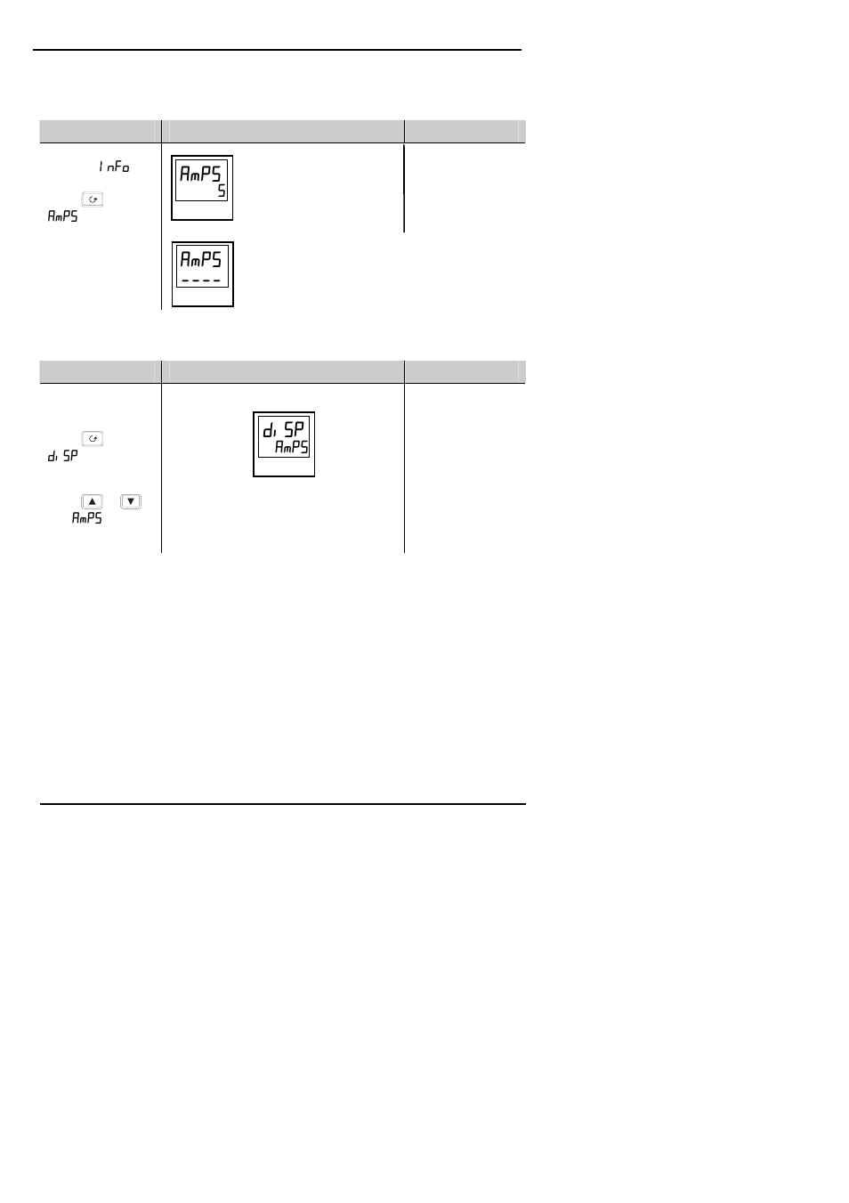 Amps, Amps ---- disp | Thermcraft XST-6-0-36-3V User Manual | Page 152 / 280