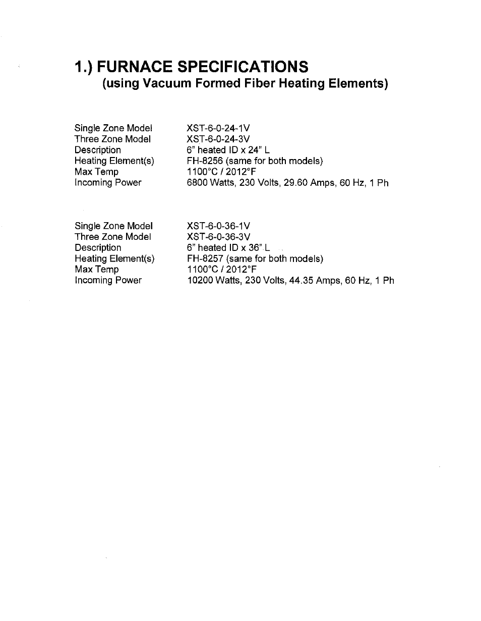 Thermcraft XST-6-0-36-3V User Manual | Page 4 / 280