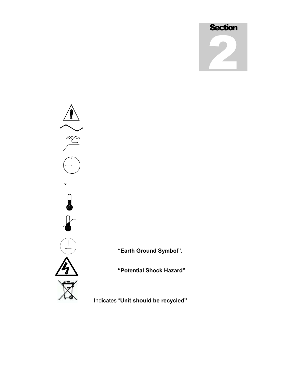 Graphic symbols | Thermcraft XOV-21-21-19.5-1A-2-SL User Manual | Page 4 / 17