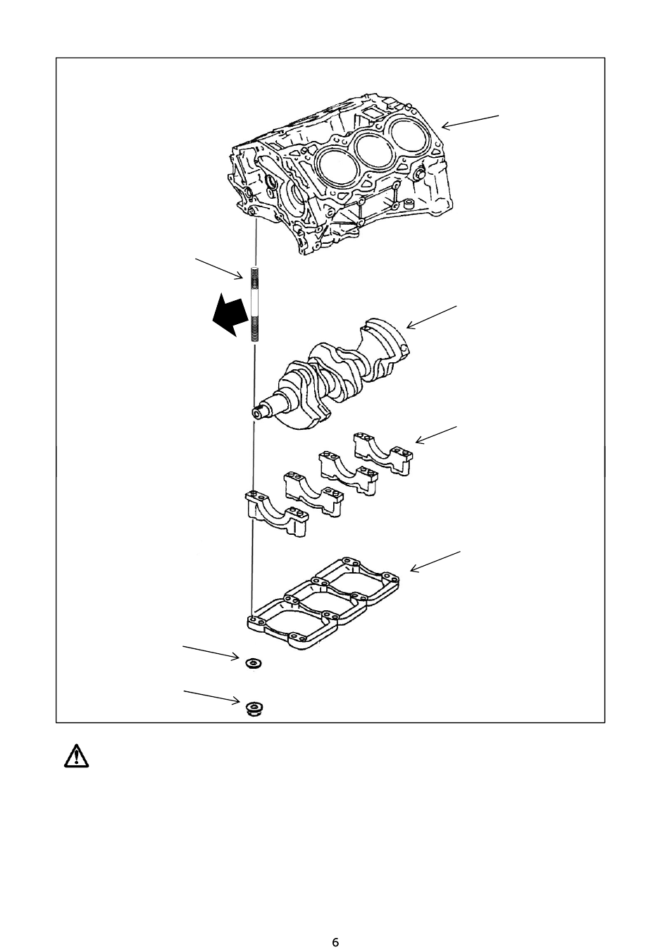 Assembly configuration, Caution | Tomei Powered VQ35DE MAIN STUD BOLTS User Manual | Page 6 / 8