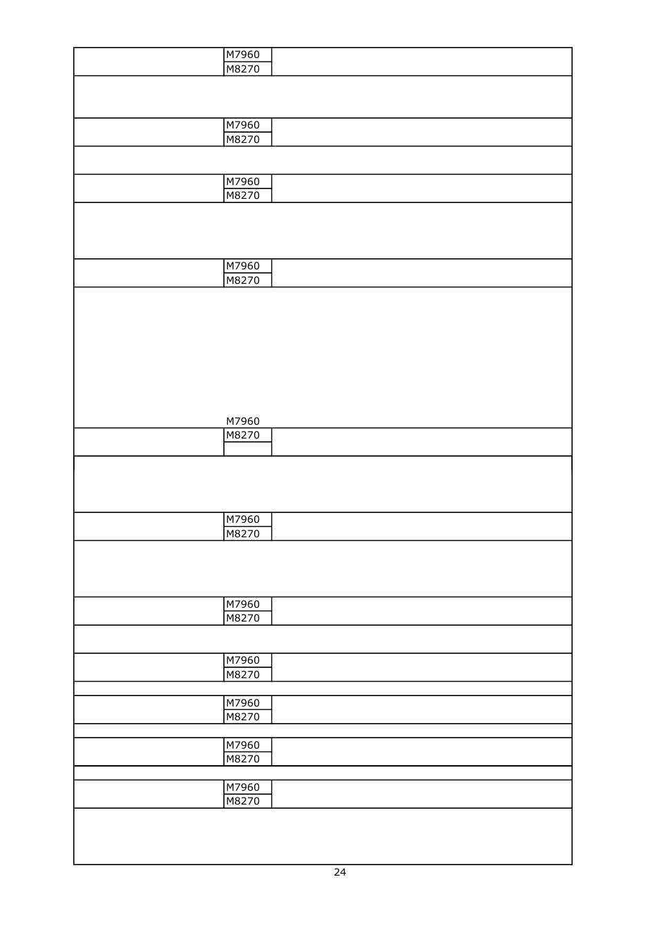 Tomei Powered ARMS M7960 User Manual | Page 24 / 28