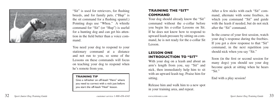 Tri-Tronics Sport Junior G3 User Manual | Page 18 / 26