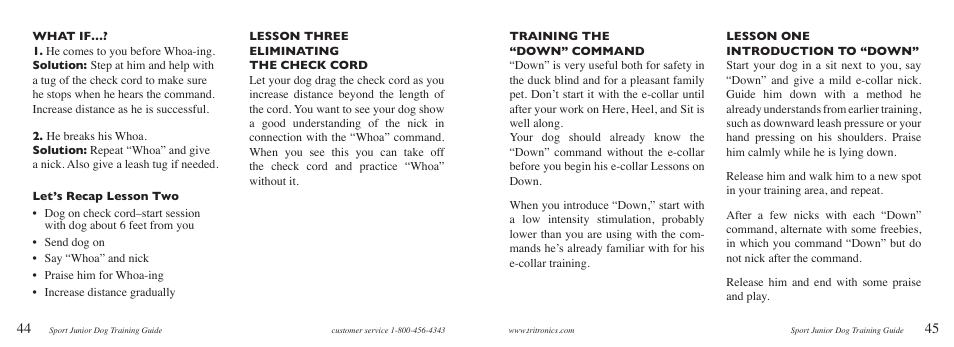 Tri-Tronics Sport Junior G3 User Manual | Page 24 / 26