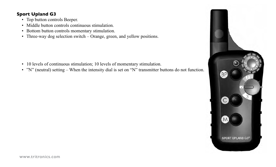 Tri-Tronics Tactical 500 G3 User Manual | Page 25 / 57