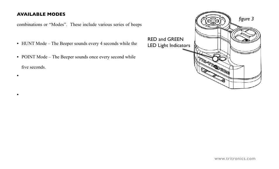 Tri-Tronics Tactical 500 G3 User Manual | Page 38 / 57