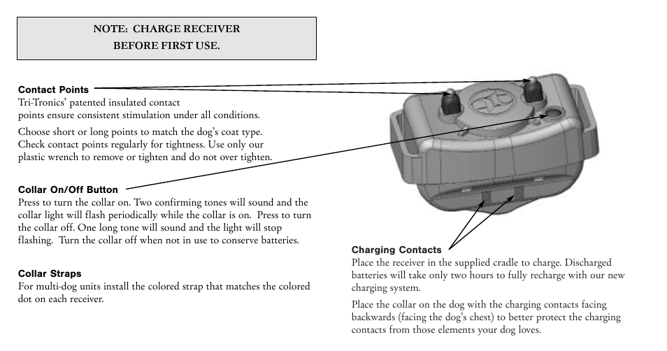 Tri-Tronics Pro 500 G2 User Manual | Page 8 / 17