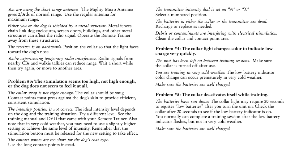 Tri-Tronics Multi Sport®-3 G2 User Manual | Page 12 / 13