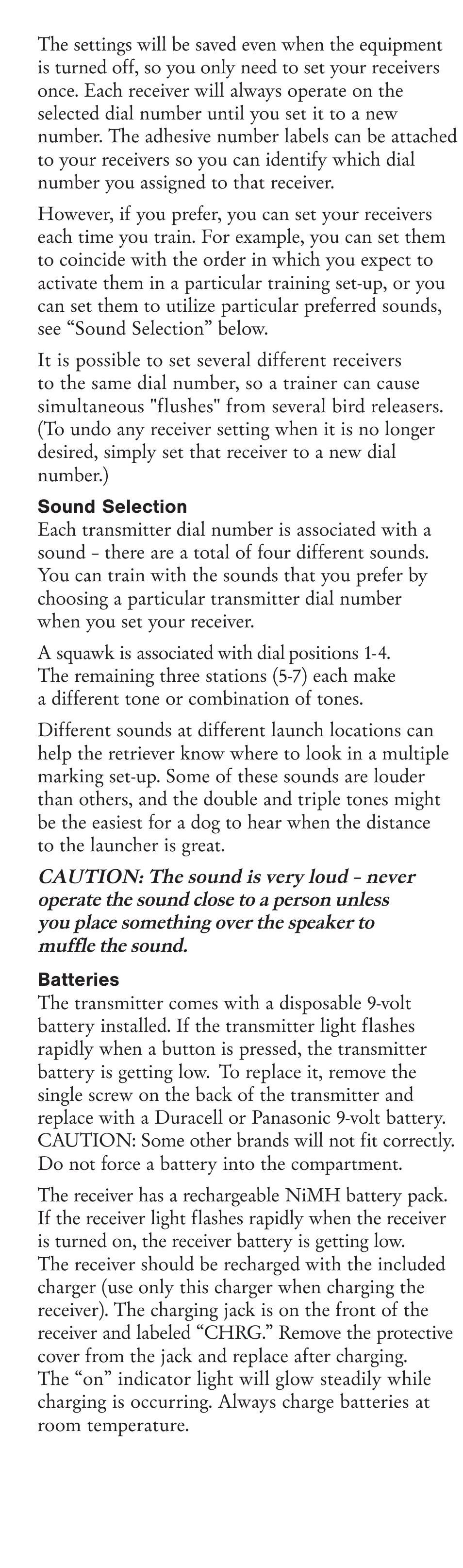 Tri-Tronics G2 Pro Control™ RL User Manual | Page 5 / 8