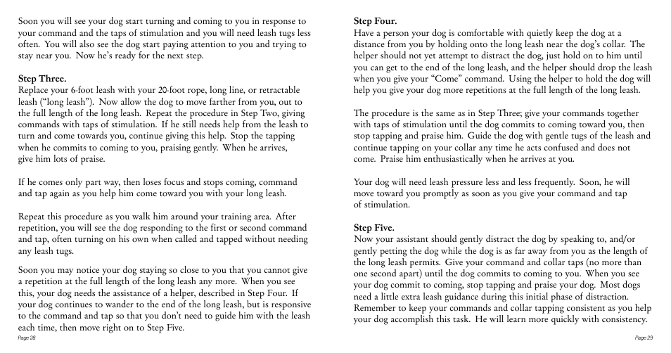 Tri-Tronics G2 Basic Training User Manual | Page 16 / 25