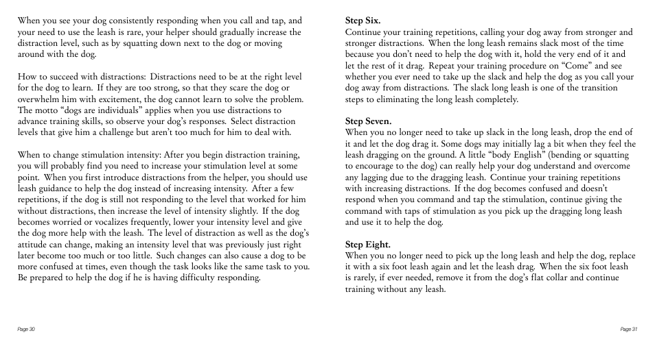 Tri-Tronics G2 Basic Training User Manual | Page 17 / 25