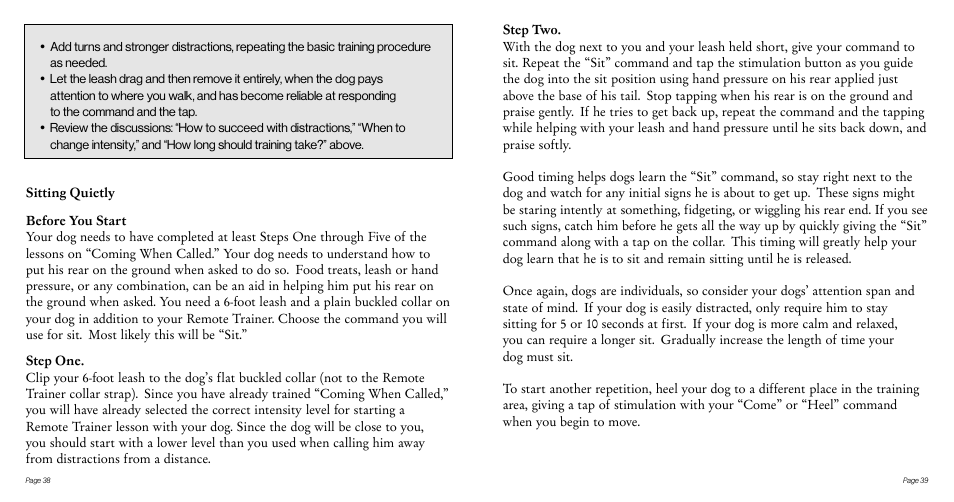 Tri-Tronics G2 Basic Training User Manual | Page 21 / 25
