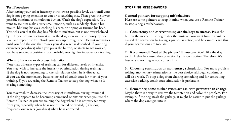 Tri-Tronics G2 Basic Training User Manual | Page 5 / 25