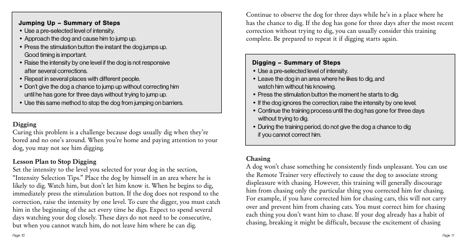 Tri-Tronics G2 Basic Training User Manual | Page 7 / 25