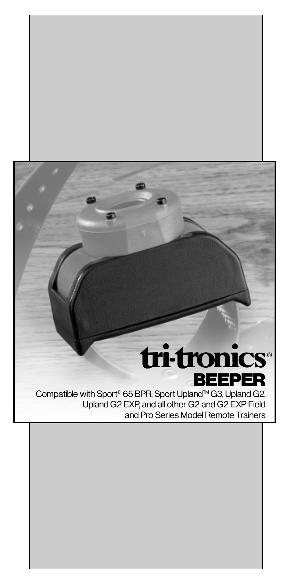 Tri-Tronics G2 Tri-Tronics® Beeper User Manual | 6 pages