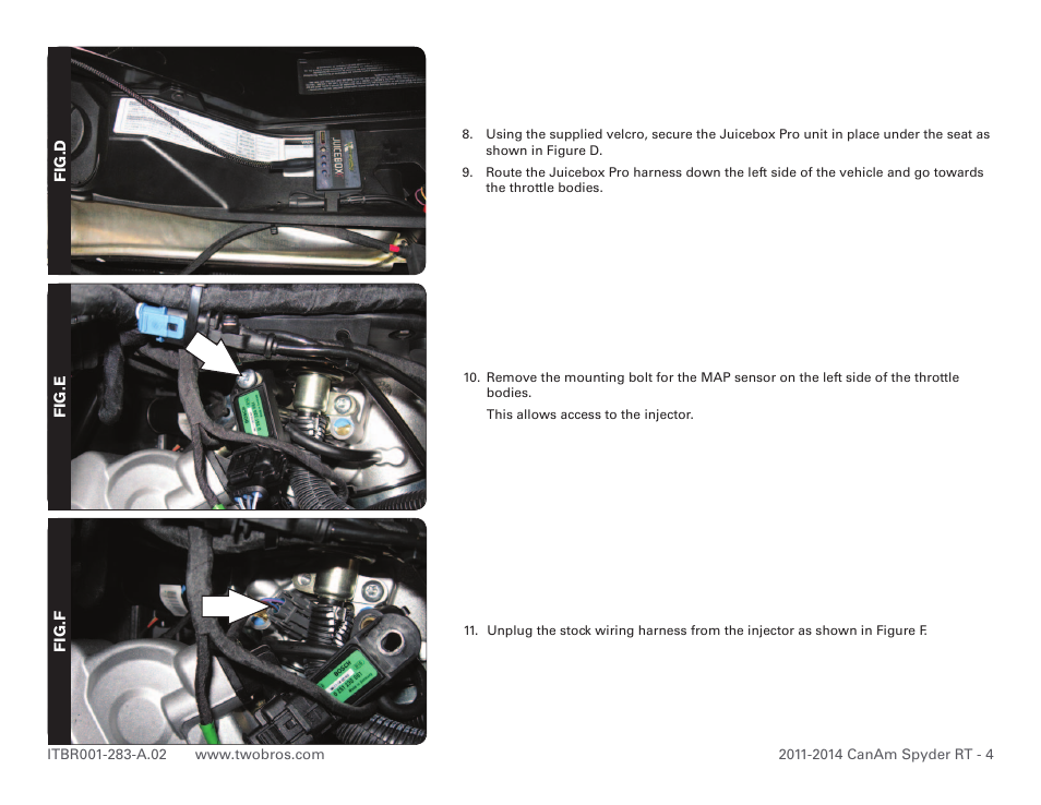 Two Brothers Racing Can-Am Spyder Spyder RS User Manual | Page 4 / 7