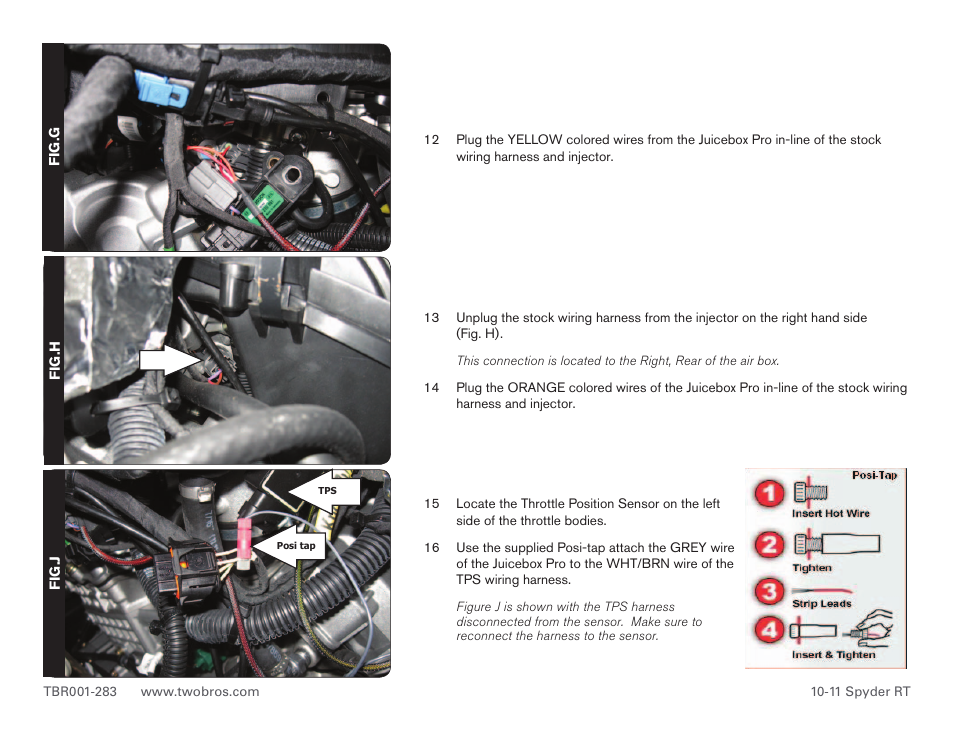 Two Brothers Racing Can-Am Spyder Spyder RT User Manual | Page 5 / 7