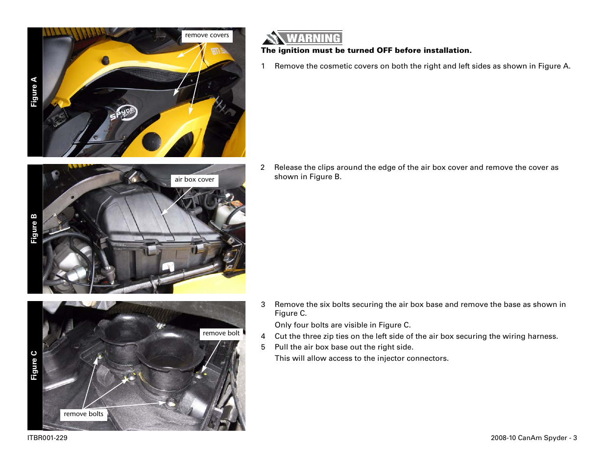 Two Brothers Racing Can-Am Spyder Spyder RS User Manual | Page 3 / 7