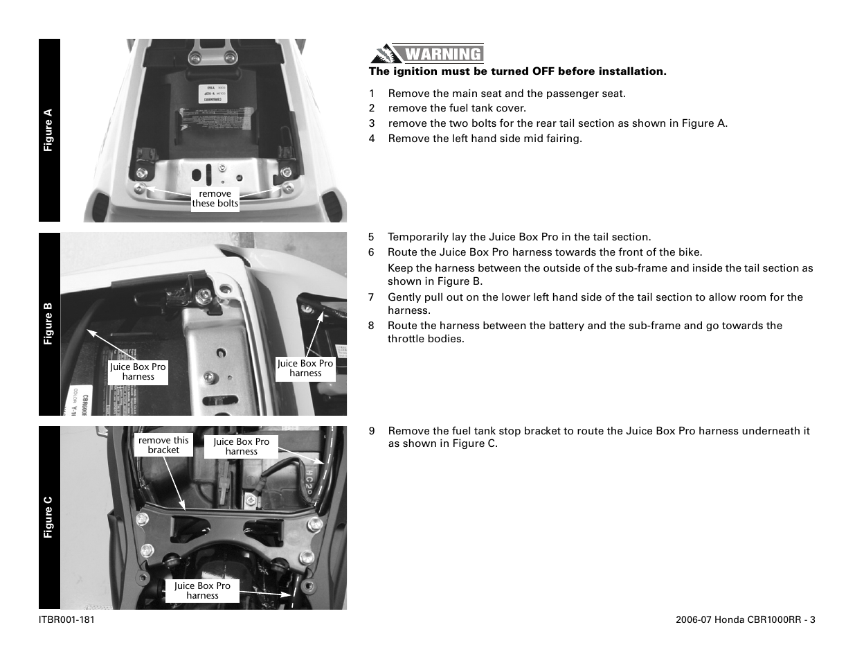 Two Brothers Racing Honda CBR1000RR User Manual | Page 3 / 5