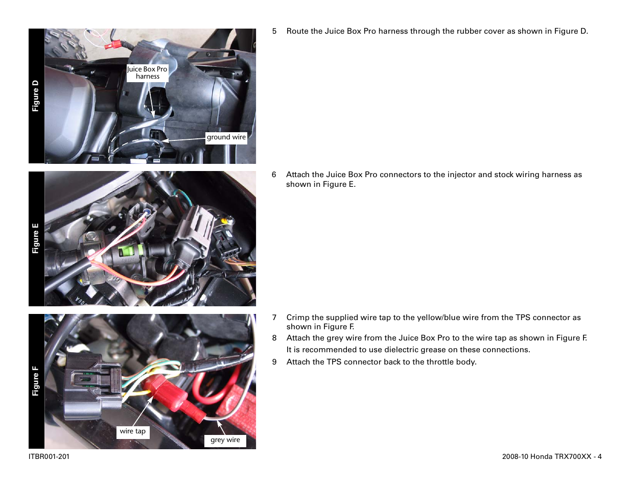 Two Brothers Racing Honda TRX700XX User Manual | Page 4 / 5