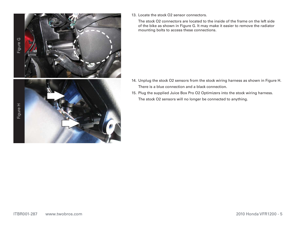 Two Brothers Racing Honda VFR1200 User Manual | Page 5 / 5