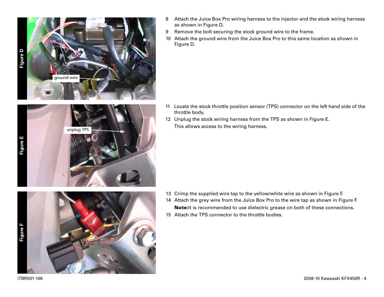 Two Brothers Racing Kawasaki KFX450R User Manual | Page 4 / 5