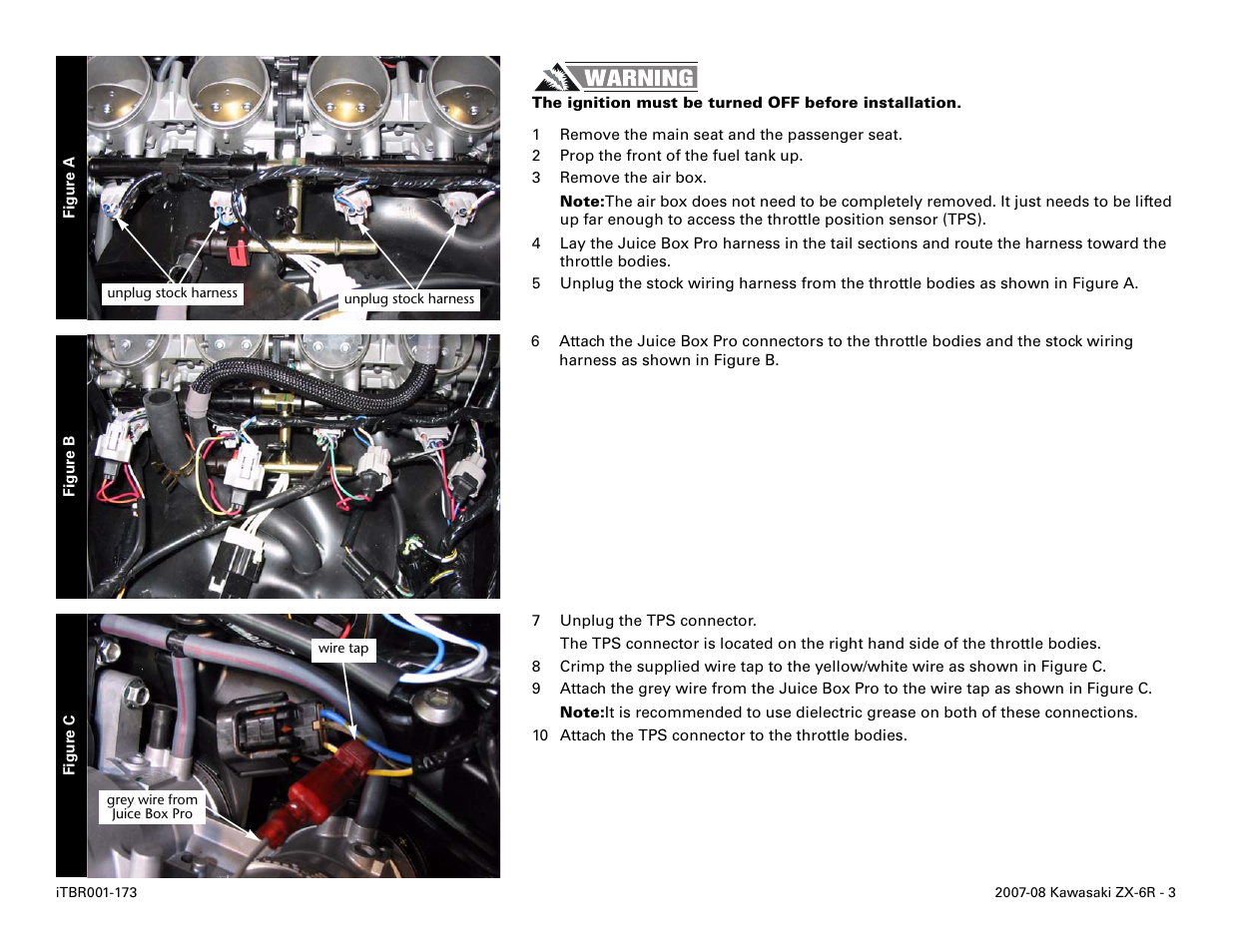 Two Brothers Racing Kawasaki ZX-6R User Manual | Page 3 / 4