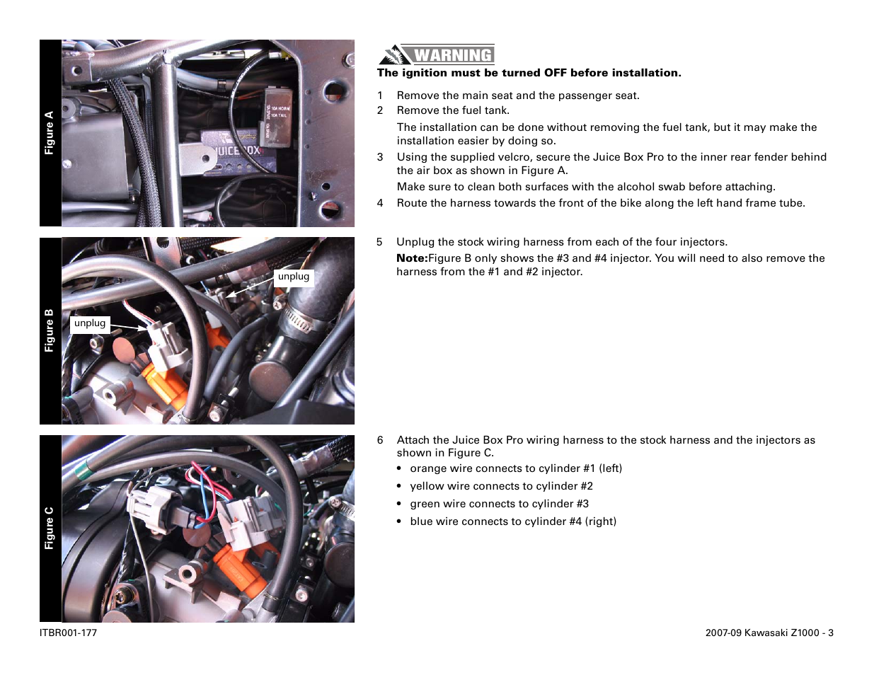 Two Brothers Racing Kawasaki Z1000 User Manual | Page 3 / 5