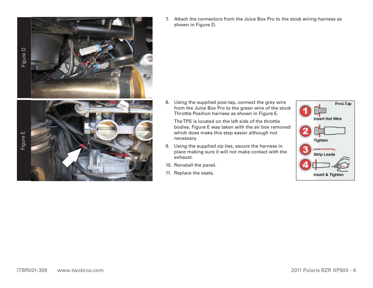 Two Brothers Racing Polaris RZR 900 User Manual | Page 4 / 4