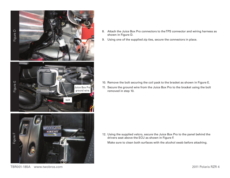 Two Brothers Racing Polaris RZR-S User Manual | Page 4 / 5
