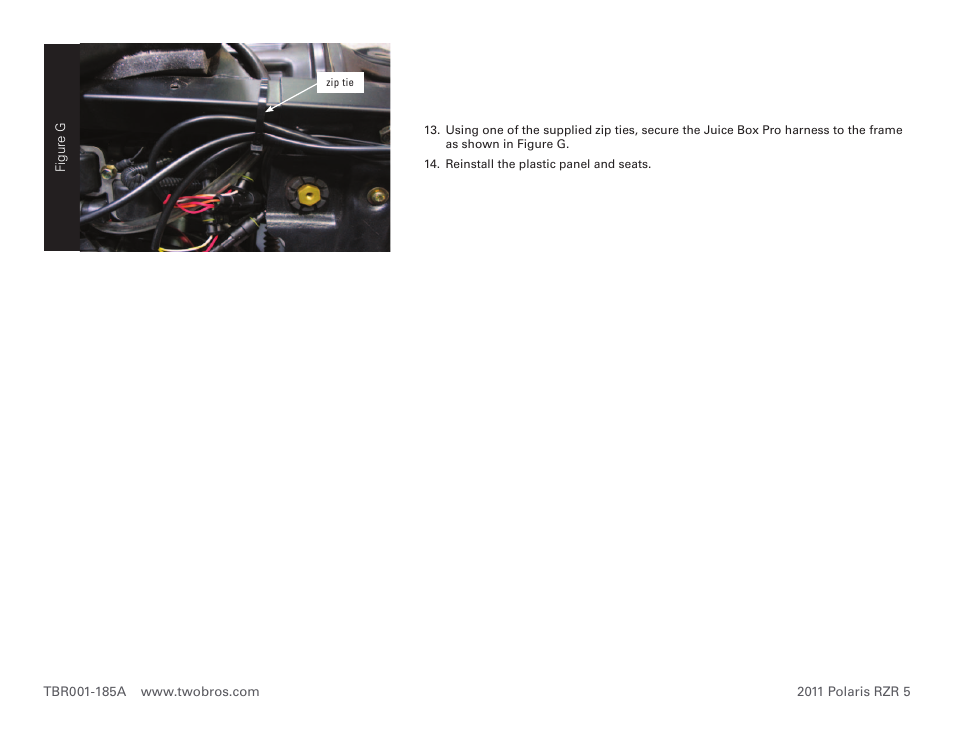 Two Brothers Racing Polaris RZR-S User Manual | Page 5 / 5