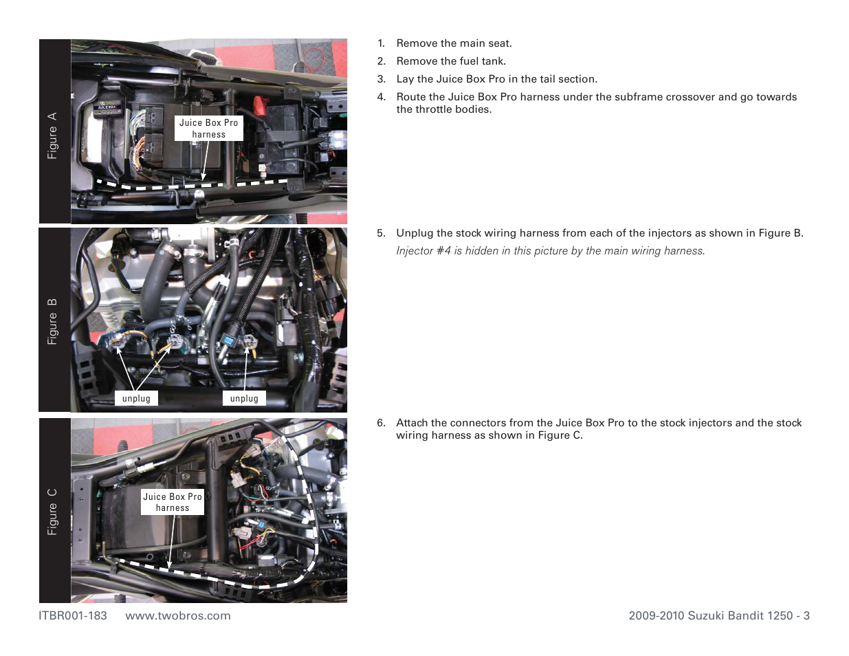 Two Brothers Racing Suzuki Bandit 1250 User Manual | Page 3 / 4