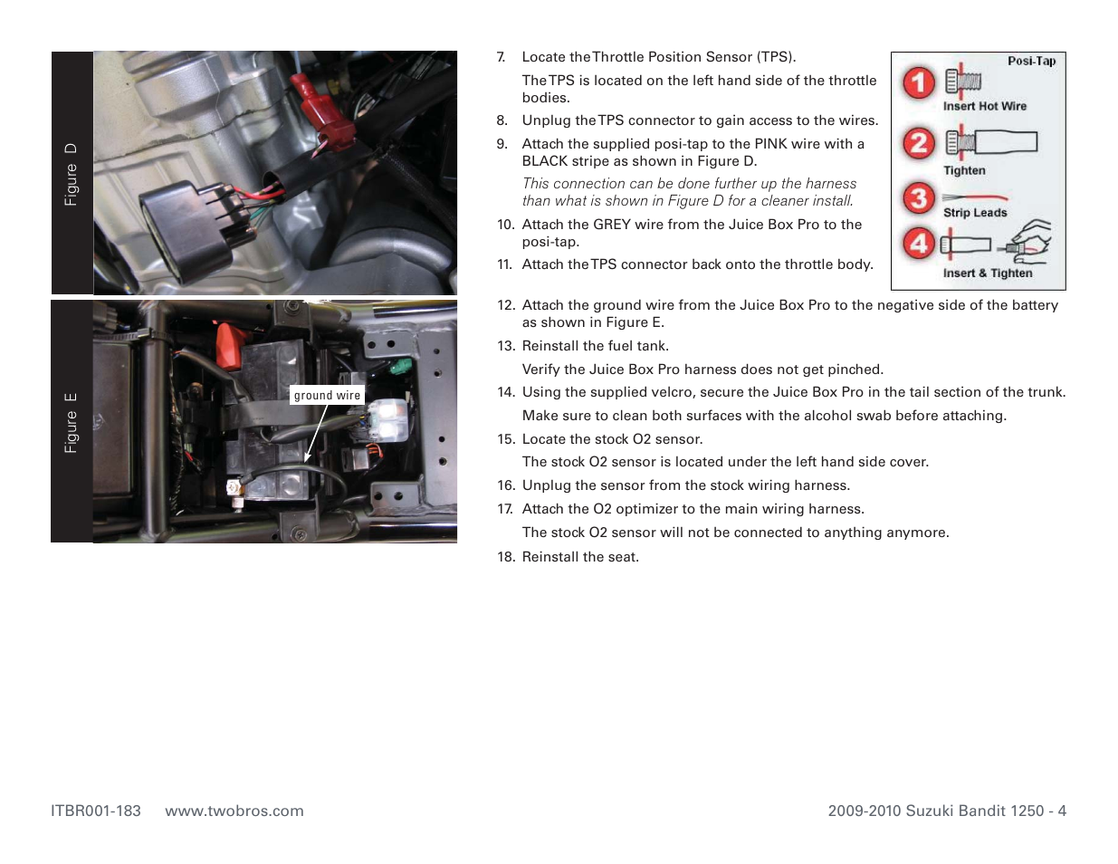 Two Brothers Racing Suzuki Bandit 1250 User Manual | Page 4 / 4