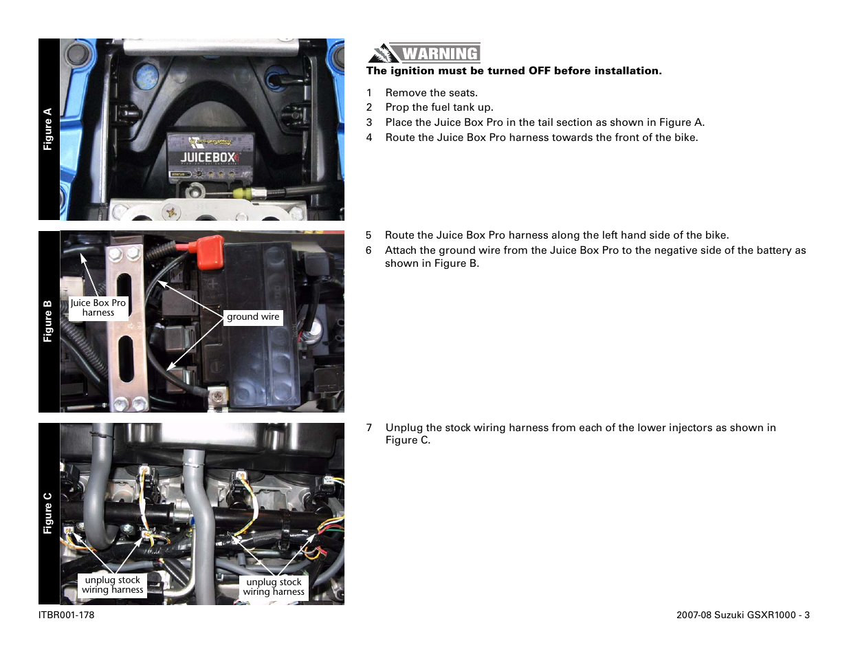 Two Brothers Racing 2007-08 Suzuki GSXR1000 User Manual | Page 3 / 5