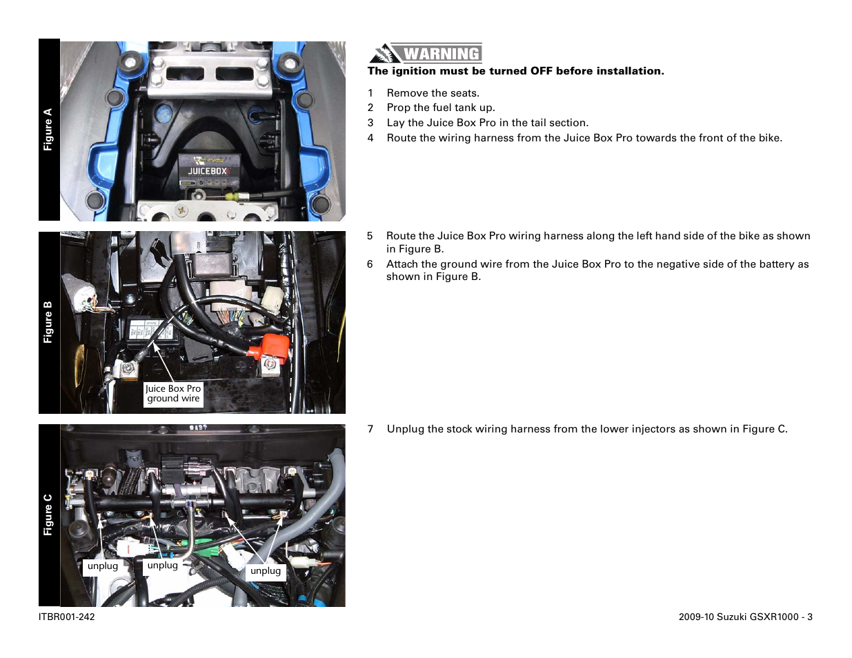 Two Brothers Racing 2009-10 Suzuki GSXR1000 User Manual | Page 3 / 5