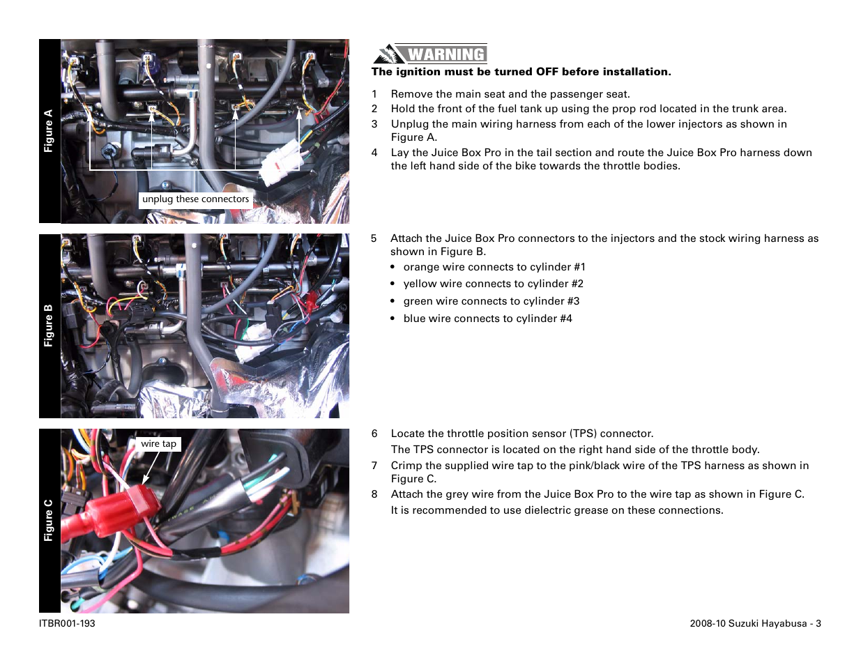 Two Brothers Racing 2008-10 Suzuki Hayabusa User Manual | Page 3 / 4