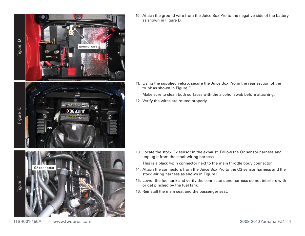 Two Brothers Racing Yamaha FZ-1 User Manual | Page 4 / 5