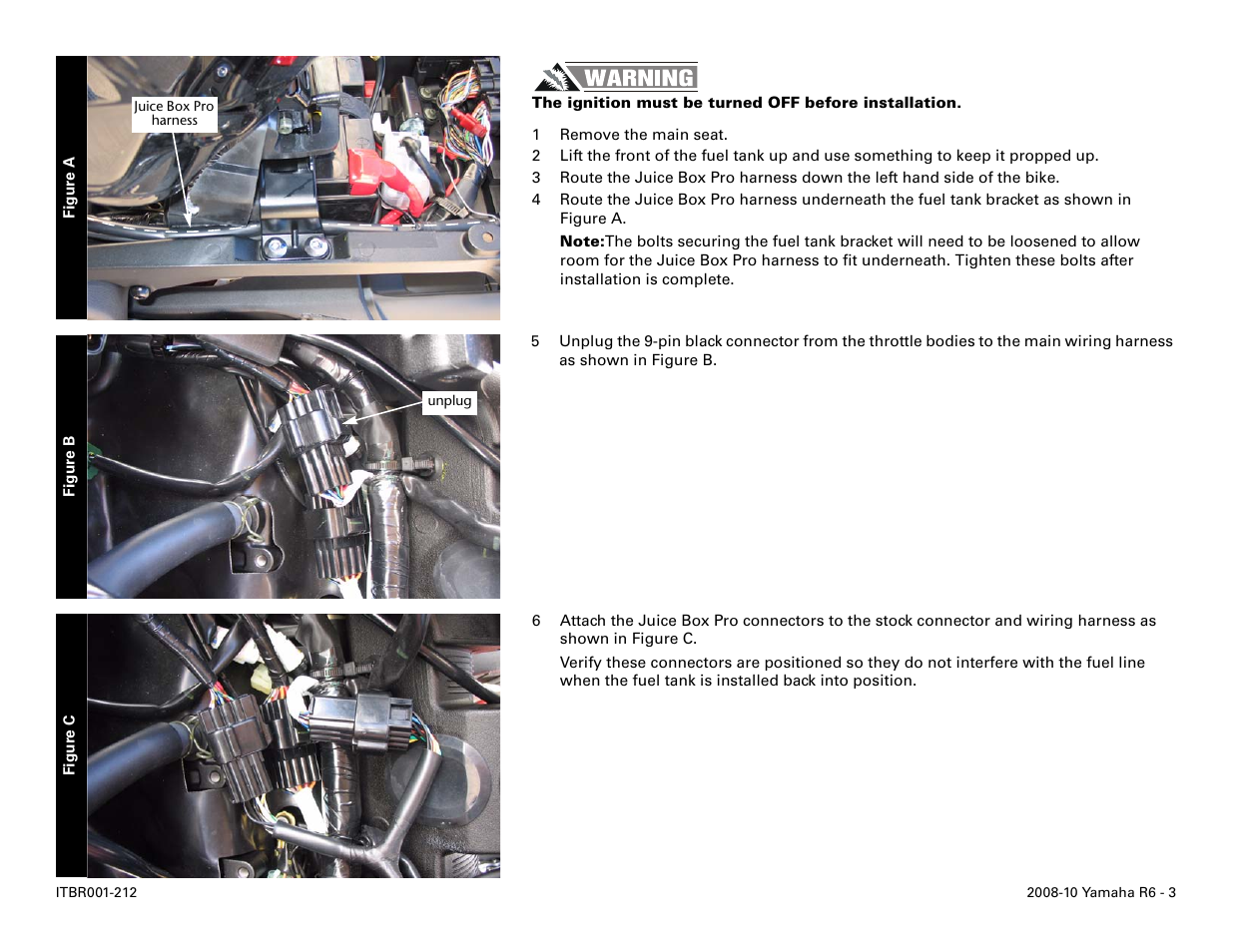 Two Brothers Racing Yamaha R6 User Manual | Page 3 / 5