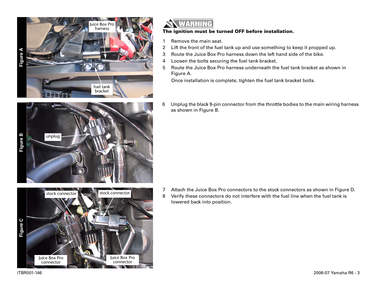 Two Brothers Racing Yamaha R6 User Manual | Page 3 / 4