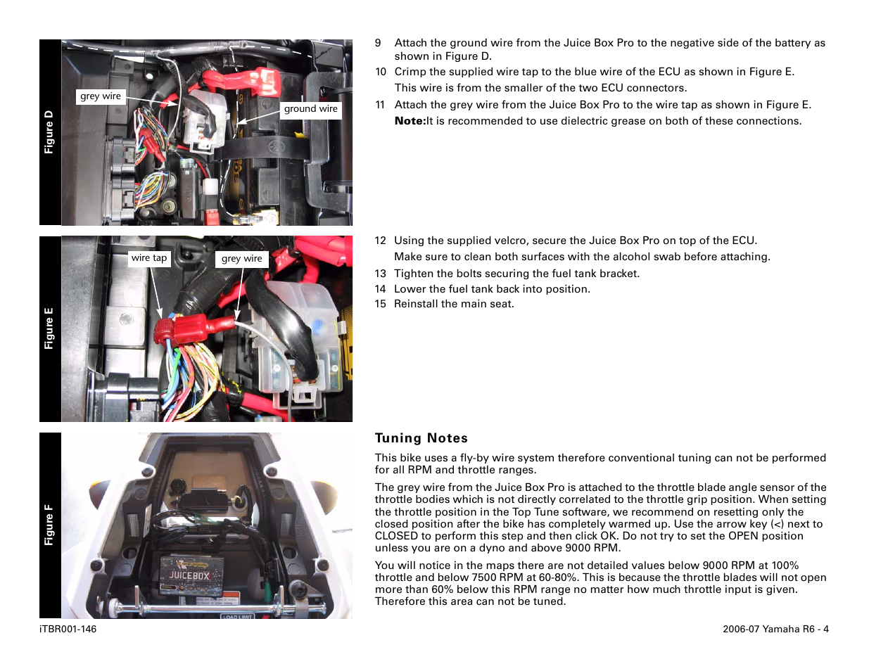 Two Brothers Racing Yamaha R6 User Manual | Page 4 / 4
