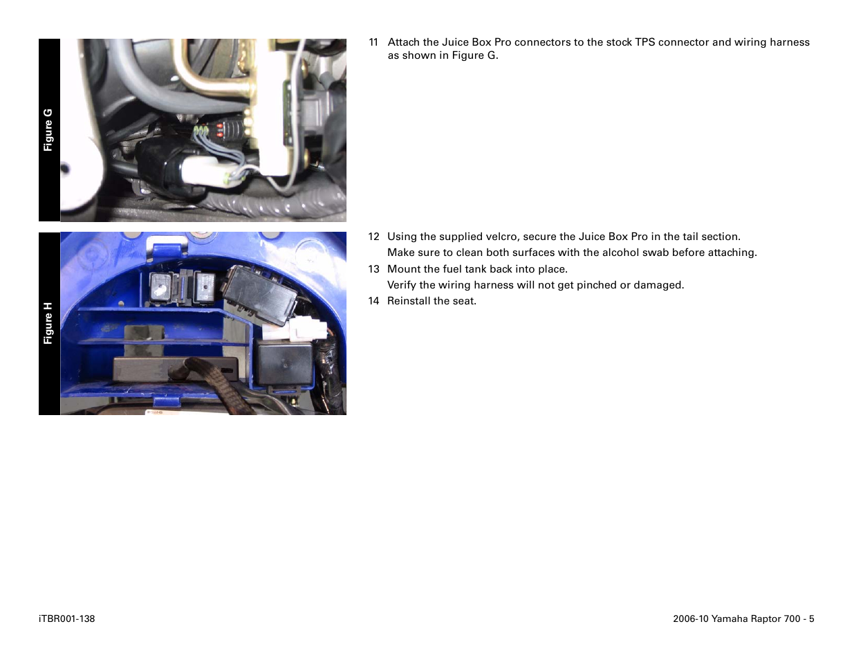 Two Brothers Racing Yamaha Raptor 700 User Manual | Page 5 / 5