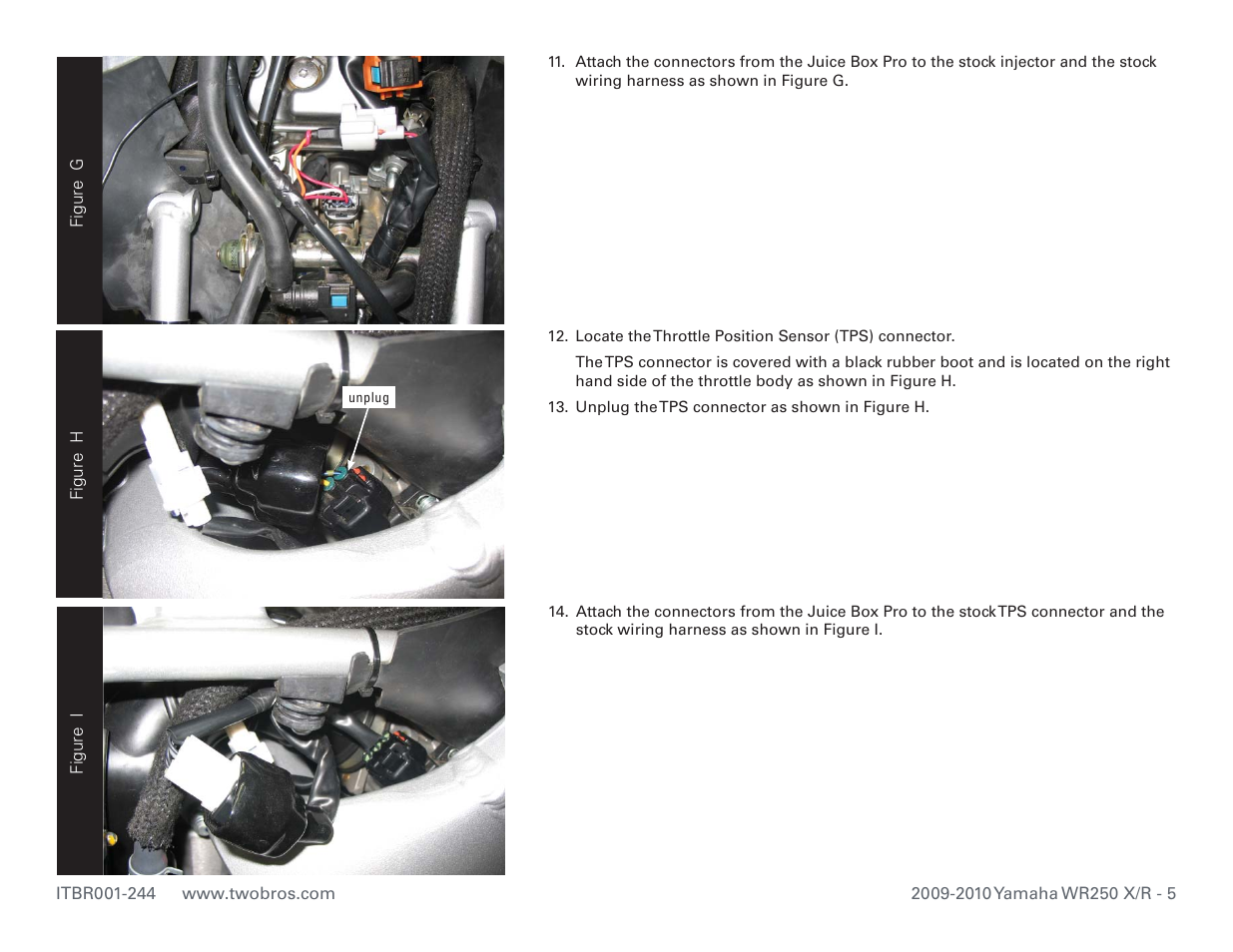 Two Brothers Racing Yamaha WR250X/R User Manual | Page 5 / 6