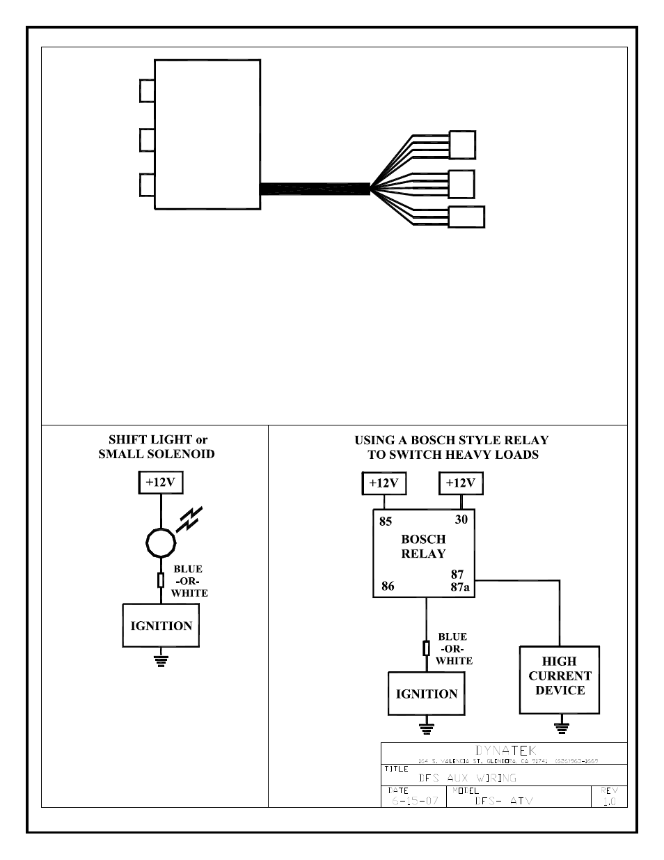 Two Brothers Racing Kawasaki Brute Force 750 Dyna FS Ignition User Manual | Page 4 / 4