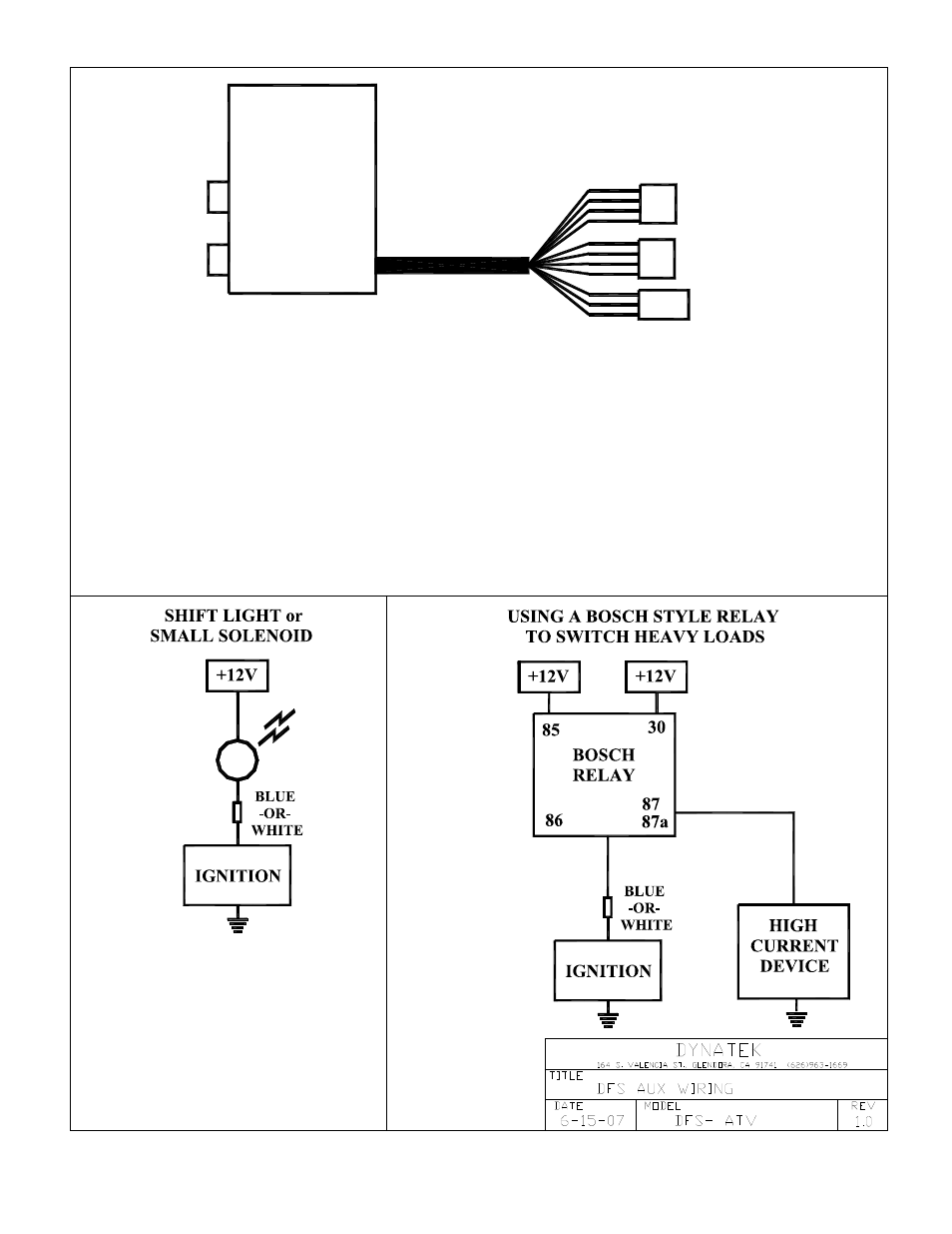 Two Brothers Racing Kawasaki Teryx 750 Dyna FS Ignition User Manual | Page 4 / 4