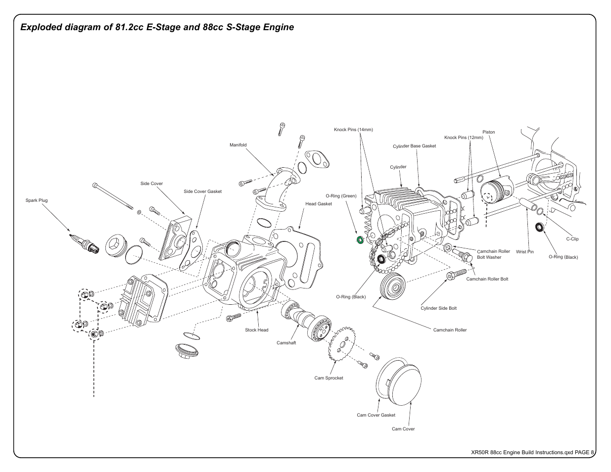 Two Brothers Racing Honda XR50R User Manual | Page 8 / 8