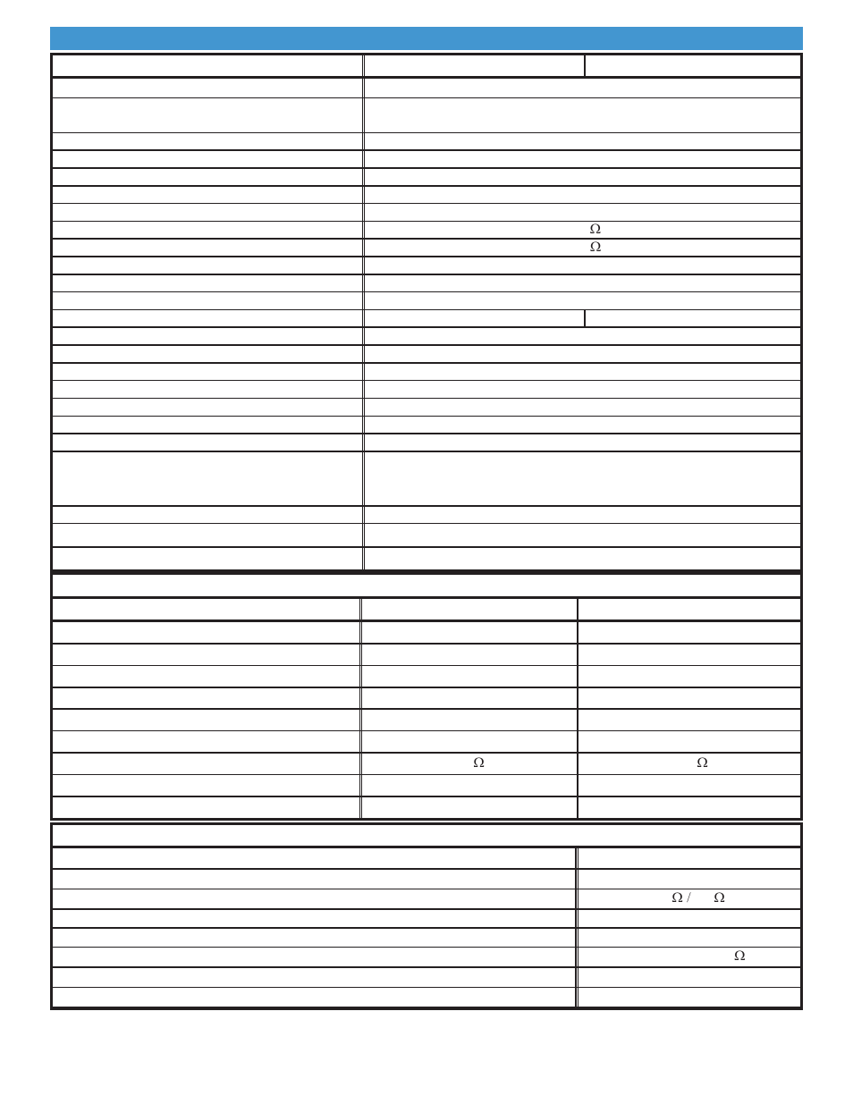 Specifications | B&K AVR 707/705 User Manual | Page 12 / 12
