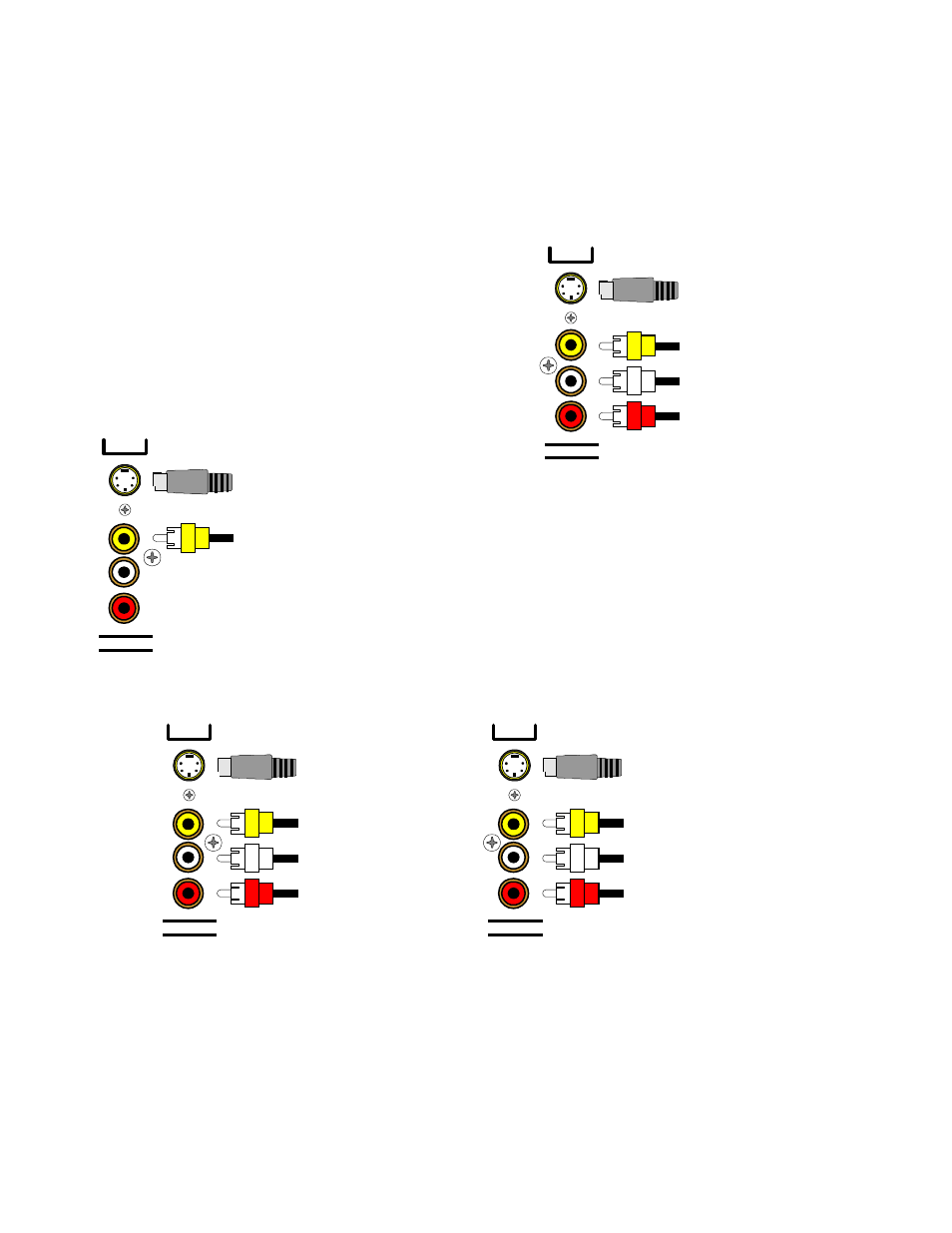 Audio / video connections | B&K AVR307 User Manual | Page 17 / 84