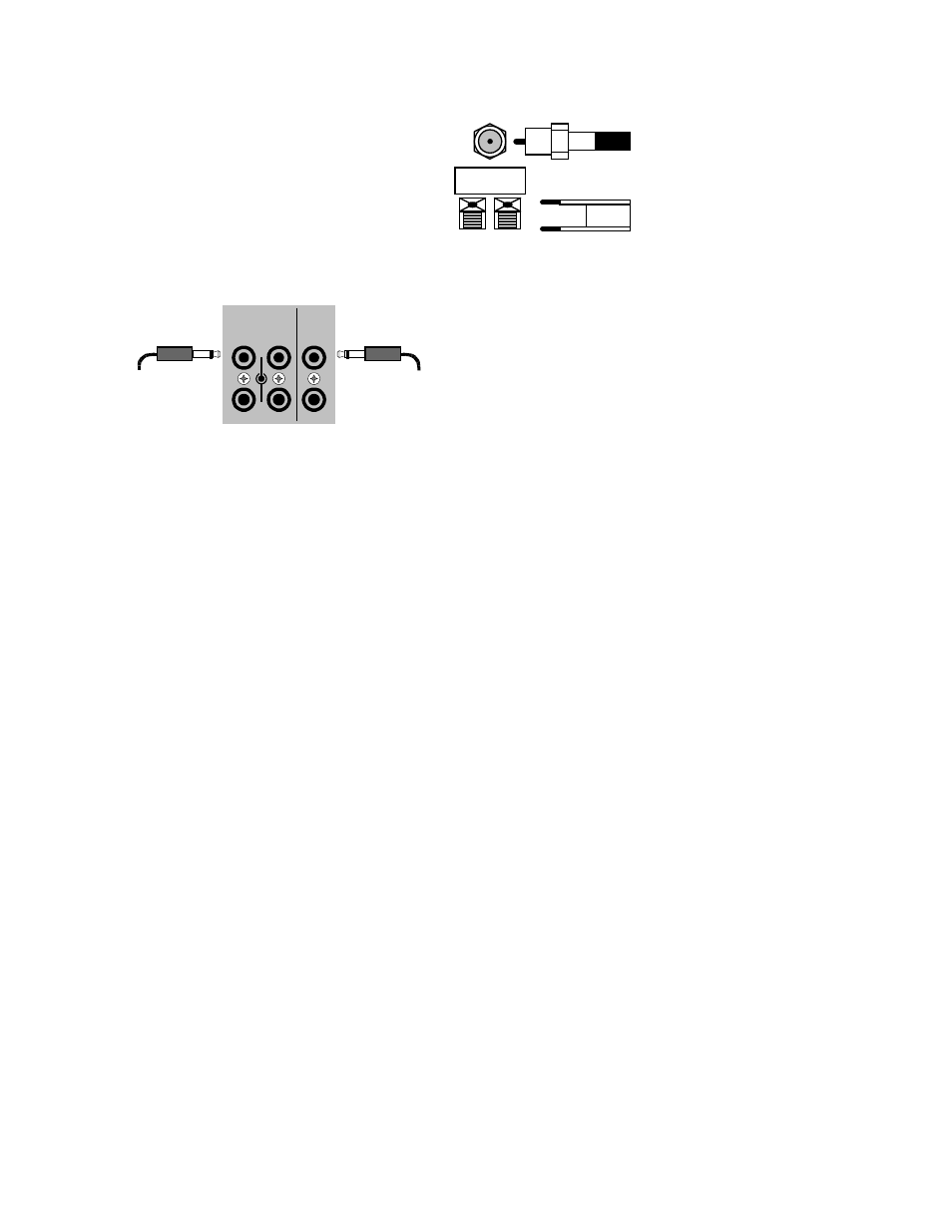 Antenna connections, Control outputs / ir inputs | B&K AVR307 User Manual | Page 22 / 84