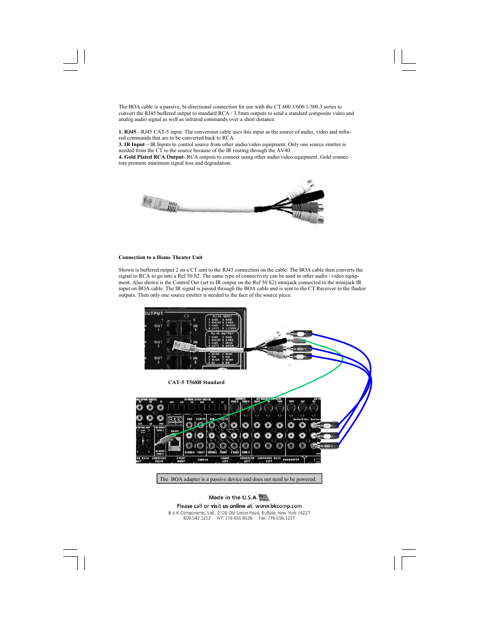 B&K BOA Adapter User Manual | Page 2 / 2