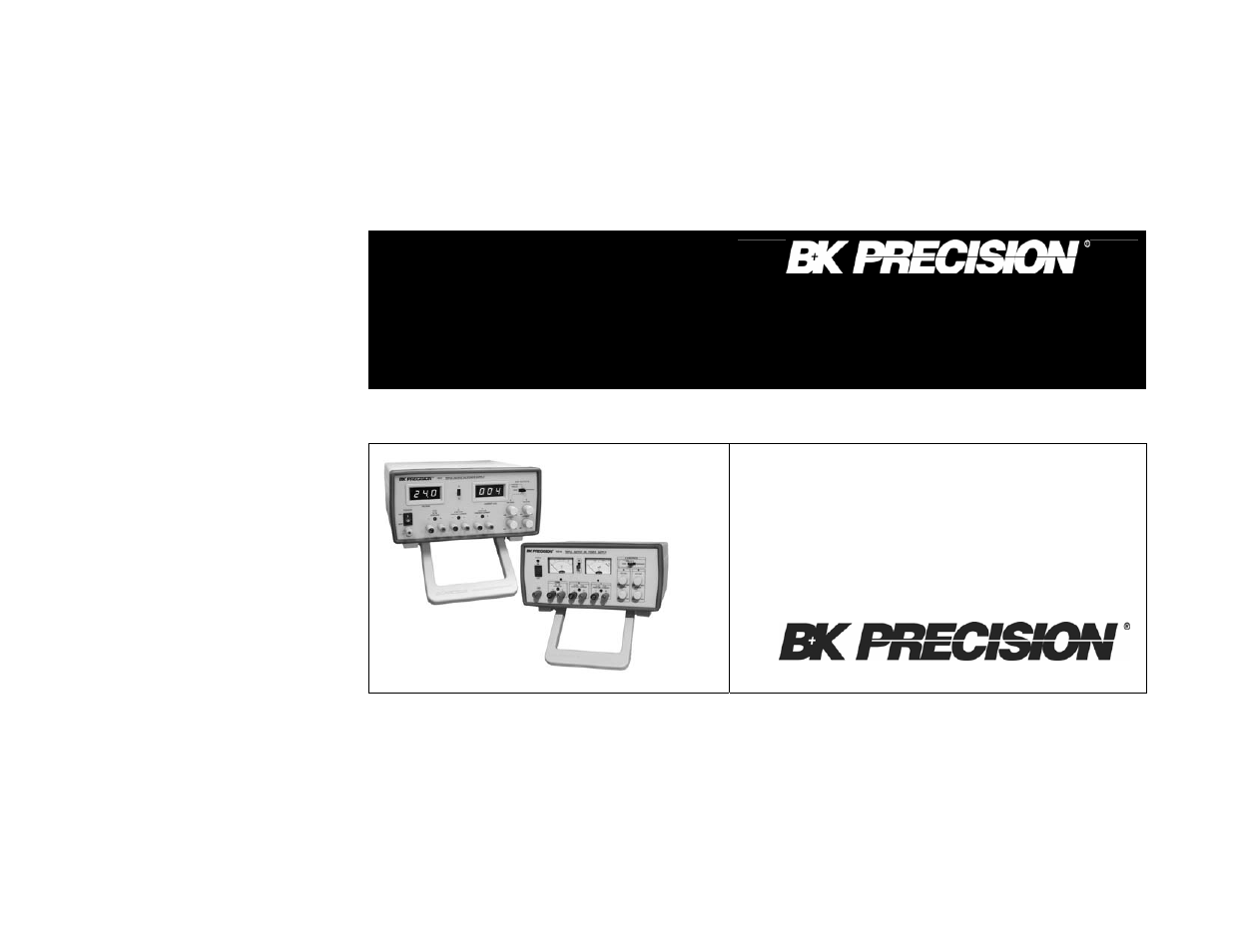 B&K Precision 1651A - Manual User Manual | 88 pages